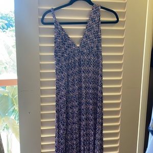 Aqua Maxi Dress